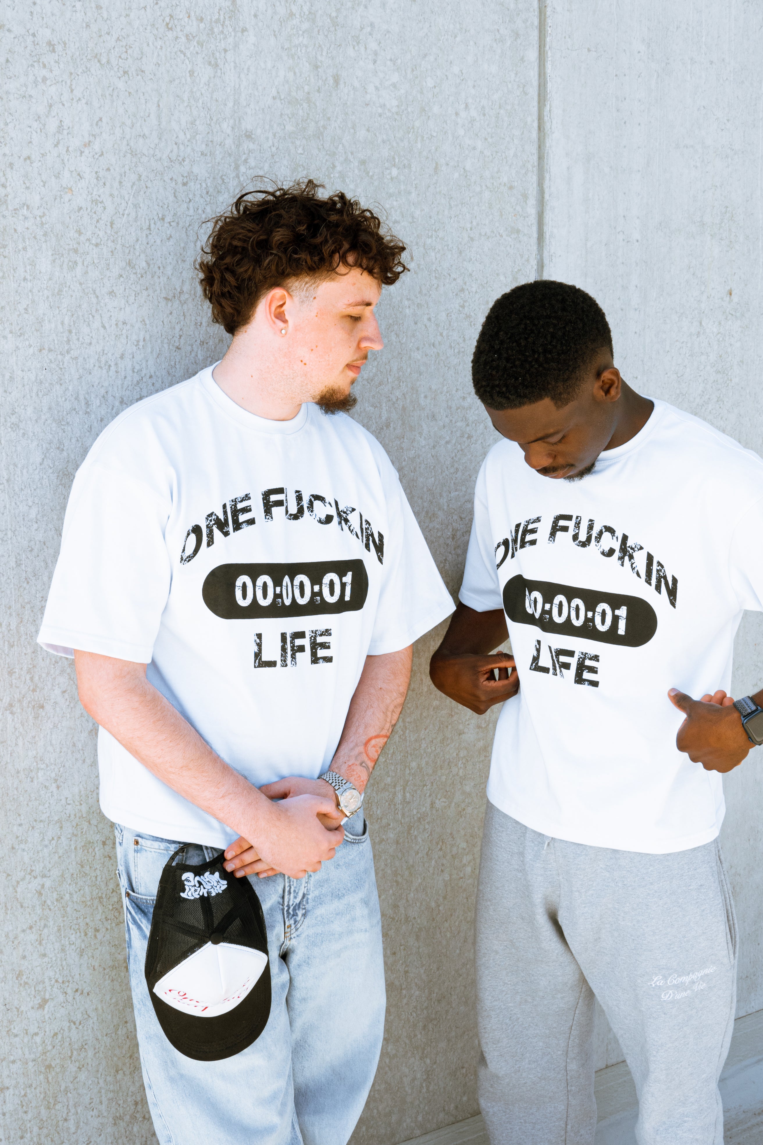 White One F*uckin Life tee