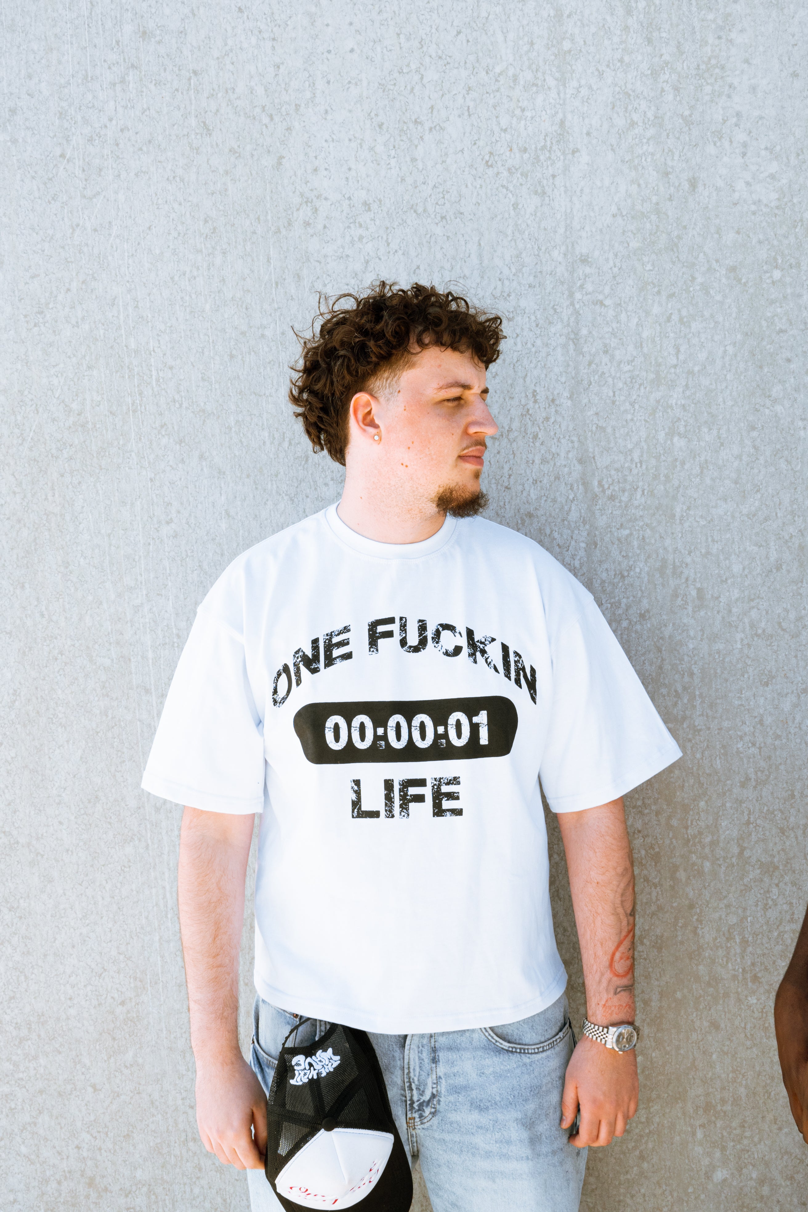 White One F*uckin Life tee
