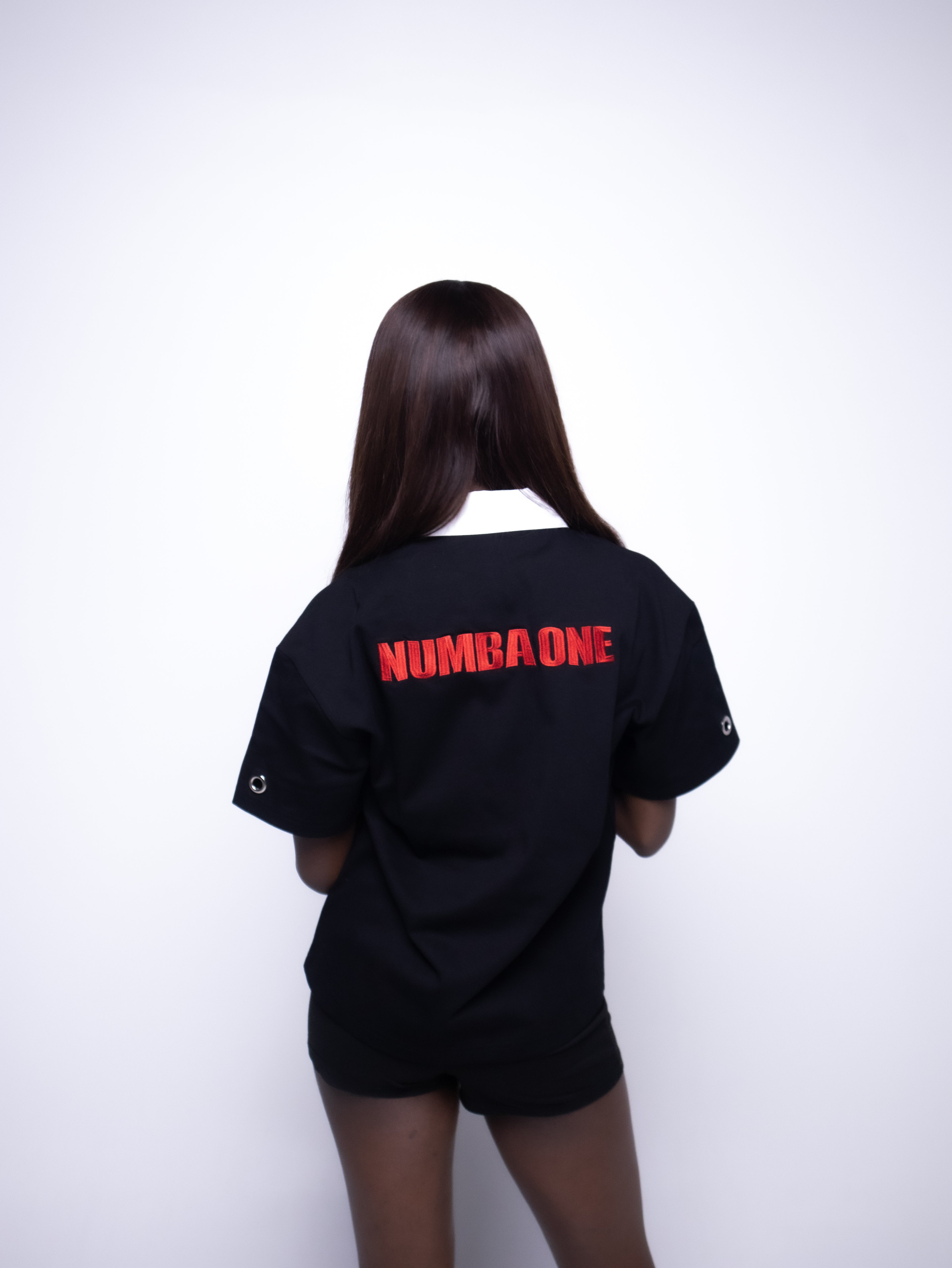 Black And Red One Life Company Polo