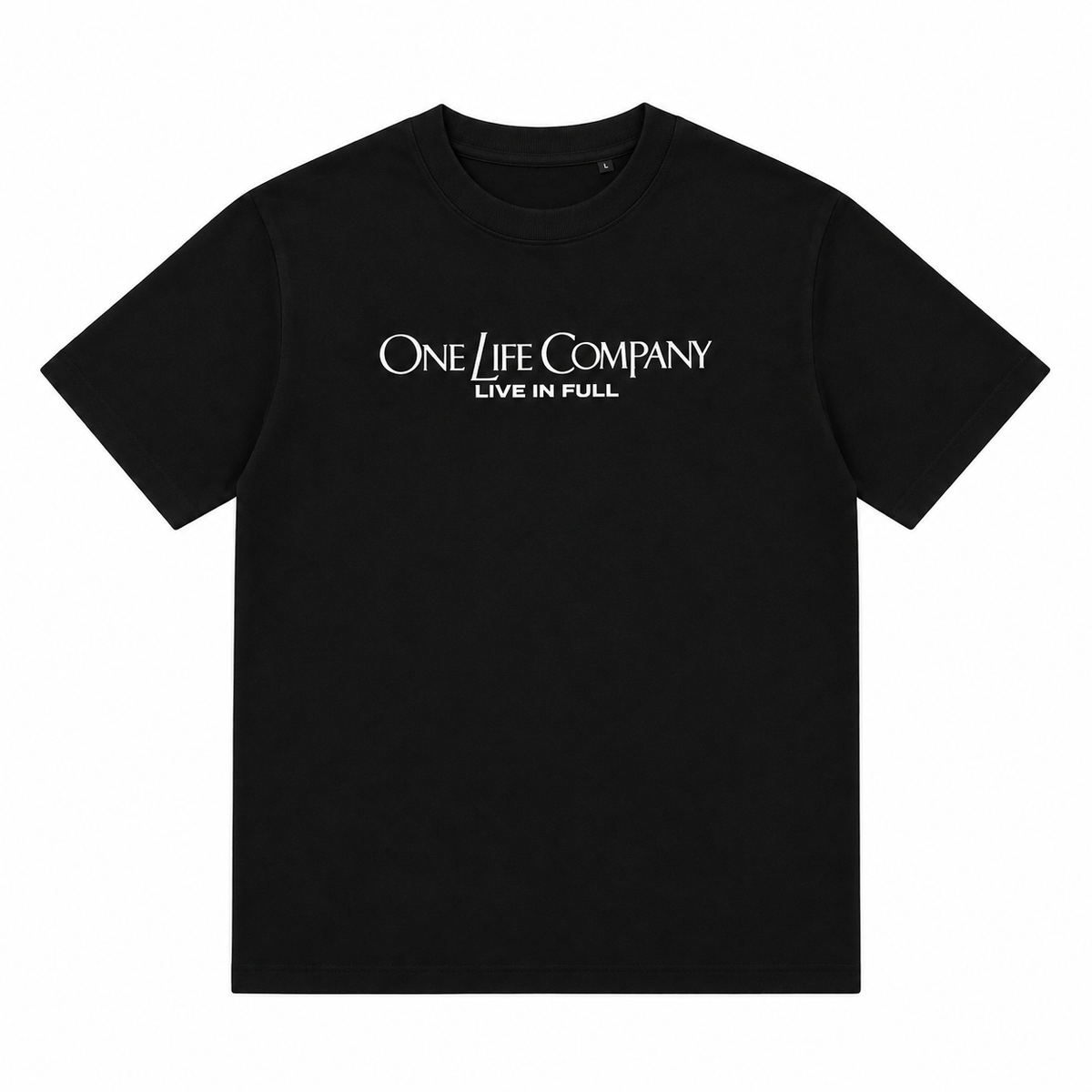 One Life Company Black T-shirt